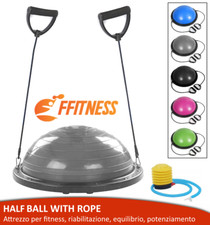 BALANCE HALF BALL PALLA GONFIABILE MEZZA SFERA FITNESS TRAINER YOGA PILATES GYM