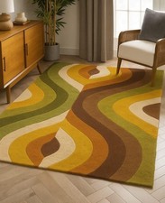 Tappeto retrò anni 70 a