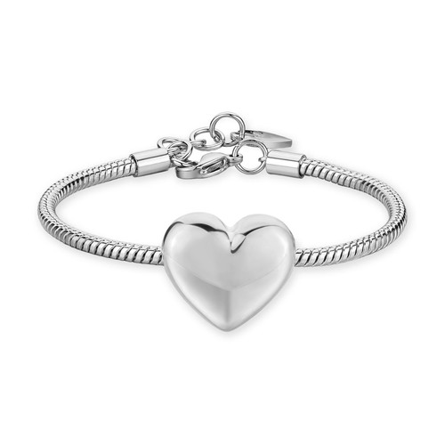 Agapo bracciale catena cuore - catena,
