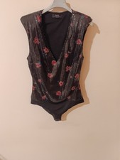 Body donna con spalline