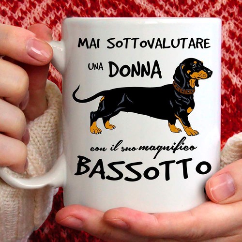 Tazza cane bassotto - tazza,