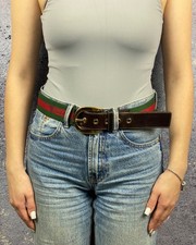 Gucci cintura donna in pelle a