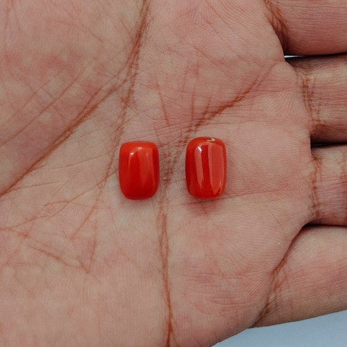 Autentico cabochon corallo - di,