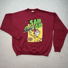 Felpa rossa vintage anni 90