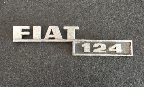 Vintage stemma fiat 124 - fiat,