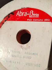 Mola a tazza per lapidello in corindone bianco 178x78x25 AB 60M8V Abra-Beta (BS)