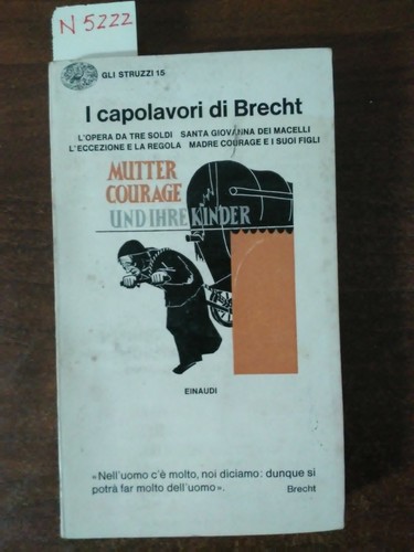 Capolavori brecht gli - capolavori,