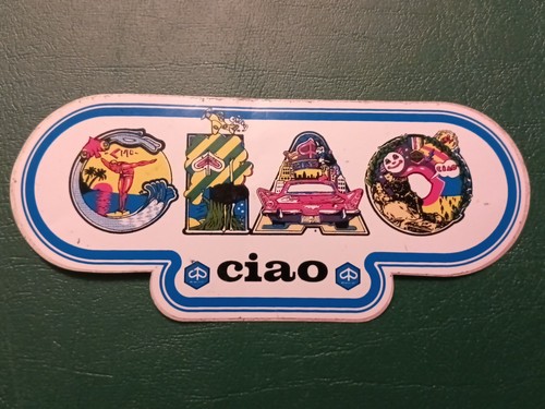 Adesivo pubblicitario vintage - adesivo,
