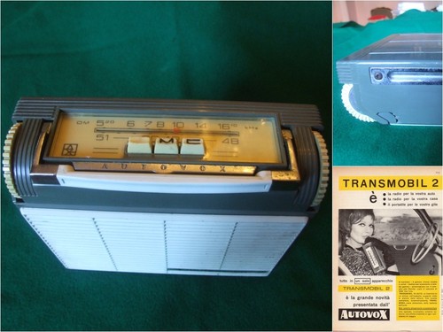 Autoradio vintage autovox anni - vintage,