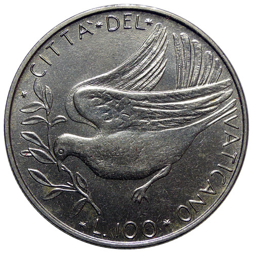 Vatican 100 lire 1972 - vatican,