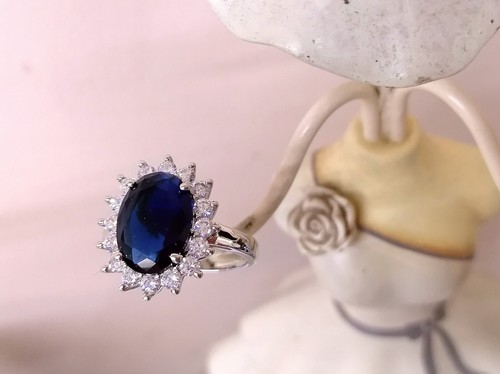 Anello argento 925 cristallo - anello,