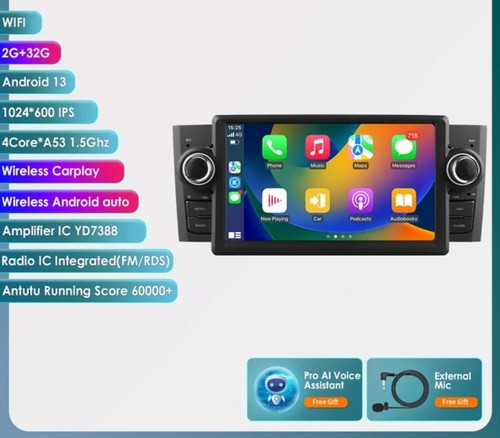 Radio din per fiat - radio, 2