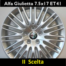 Cerchio Lega 7.5-17 5x110 ET 41 Alfa Romeo Giulietta Silver Seconda Scelta