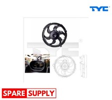 Ventola, radiatore per FIAT TYC 809-0010