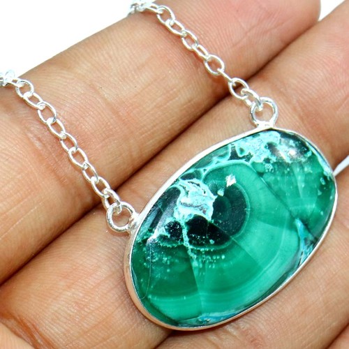 Collana crisocolla malachite - crisocolla,