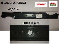 WEIBANG LAMA RASAERBA TAGLIAERBA ORIGINALE 5020405040 MULCHING TAGLIO 50 FORO 16