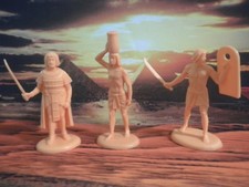 Figurini ATLANTIC Antico EGITTO Soldatini 1:32 Toy Soldiers Vintage /CG/