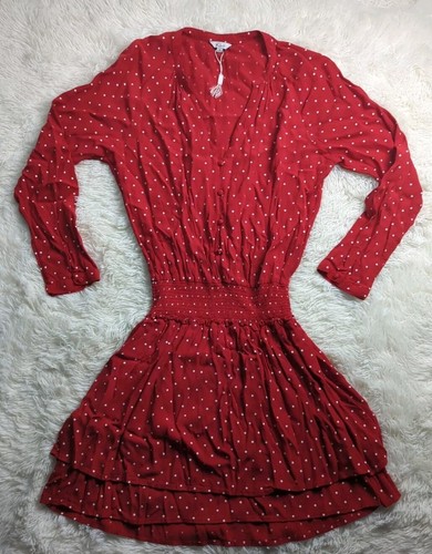 Abito rails jasmine rosso - abito,