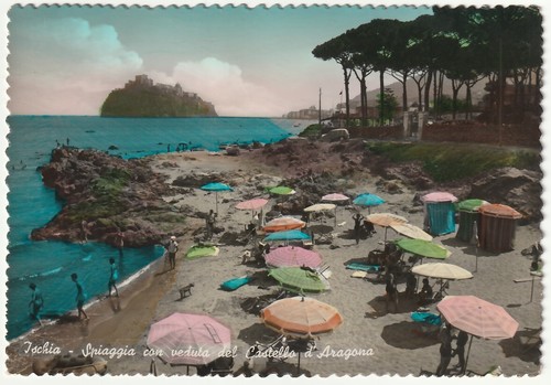 Ischia napoli spiaggia con - -,