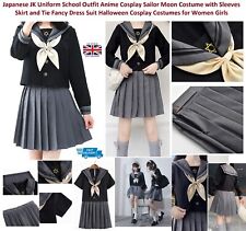 Costume Luna Marinaio JK Uniforme Scuola Anime Cosplay Sailor con Maniche