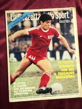 Gazzetta dello Sport 1980-GRANDE STORIA su DIEGO MARADONA-Argentina-OTTIME condizioni
