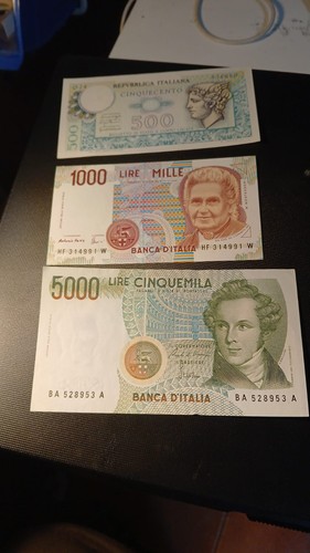 Lotto banconote lire 500 - lotto,