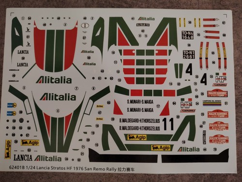 Decalcomanie lancia - decalcomanie,