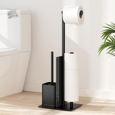 Roller and brush stand - black