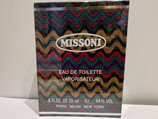 MISSONI EAU DE TOILETTE 25ML VAPO VINTAGE PRE-BARCODE 1981
