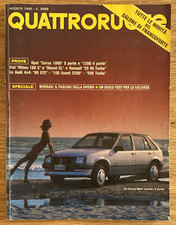 Quattroruote n. 358 Agosto