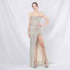 Vestito Abito Elegante Lungo