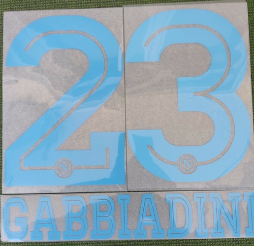 Ssc napoli nameset kit - napoli,