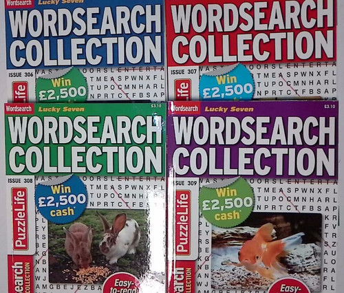 Large print word search books - large,