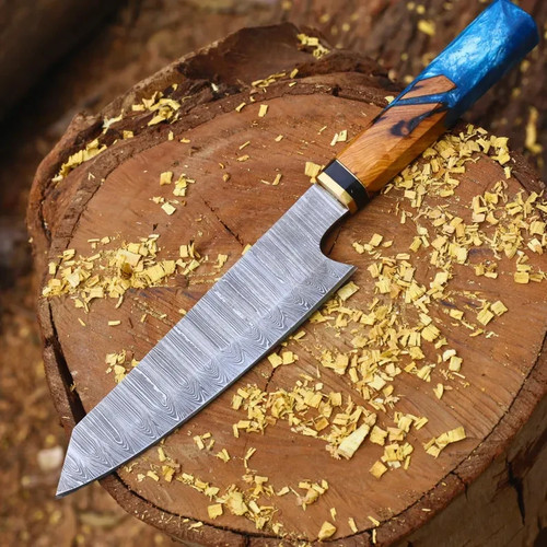 Coltello chef damascato - da,