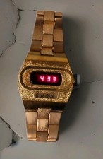 Bulova led gold vintage - gold, 70