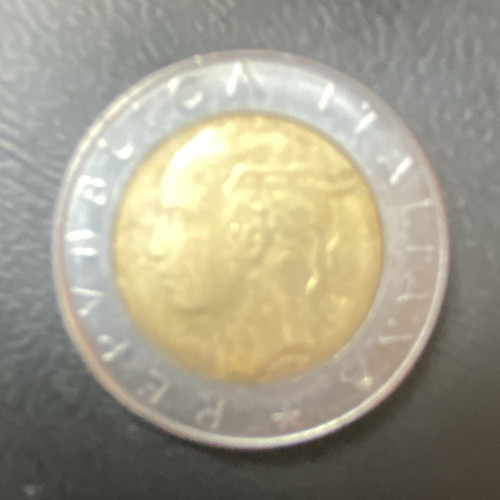 Italy 500 lire coin - 500,