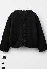 Maglione Zara bambina nero con