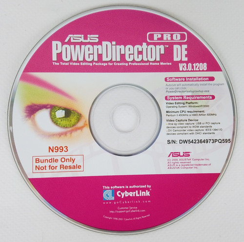 Software asus powerdirector - software,