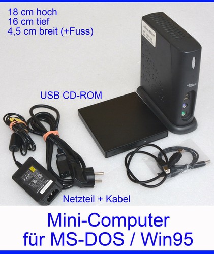 Compact computer per dos - compact, ms-dos