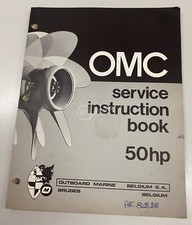 Manuale manutenzione cod. 8026288 per Evinrude/Johnson 50 HP 2T 1972/1973/1974