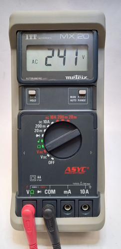 Multimètre métrix ip66 - multimètre,