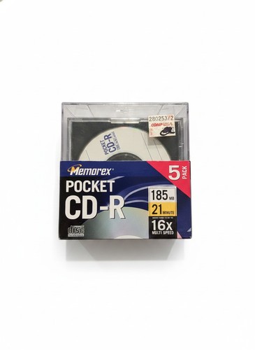 Memorex 185mb 21min pocket - 3",