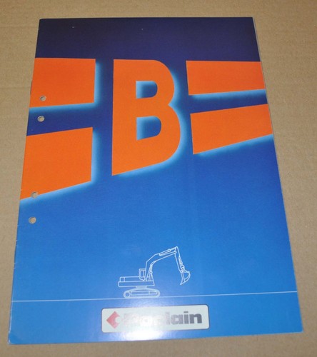 Brochure specifiche escavatore