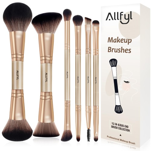 Set pennelli doppi trucco - pennelli,