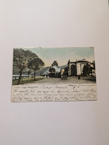 Cartolina luino lago maggiore - maggiore,