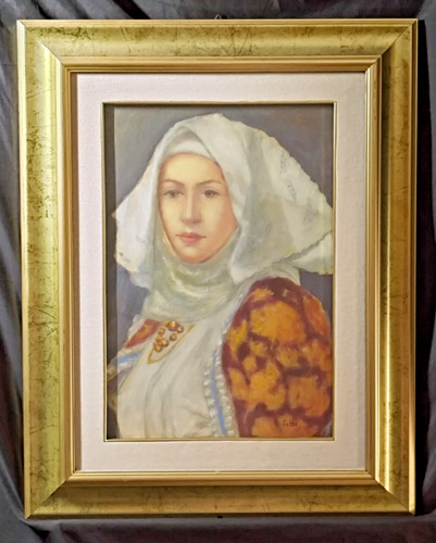 Quadro dipinto olio vintage - quadro,
