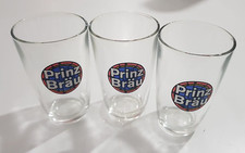 3 BICCHIERI BIRRA PRINZ BRAU VINTAGE ALTEZZA CM. 11,5
