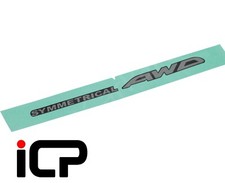 Adesivo per finestra AWD simmetrico originale adatto a: Subaru Impreza Legacy Forester