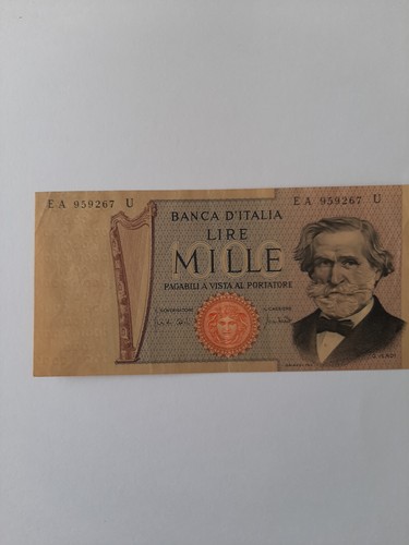 1000 lire verdi - 1000,