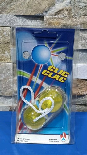 Palline clic clac - palline, (giallo)